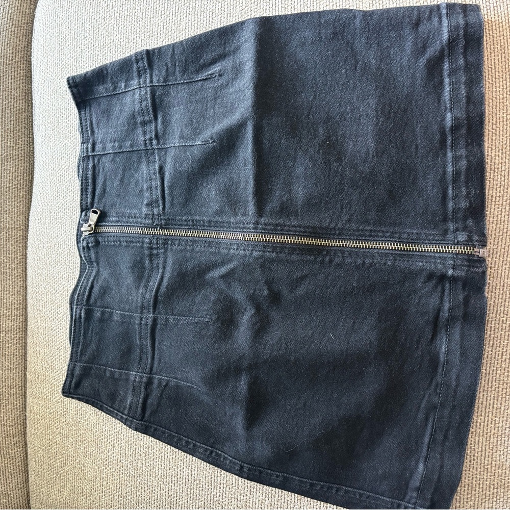 Free people Charcoal Mini Skirt